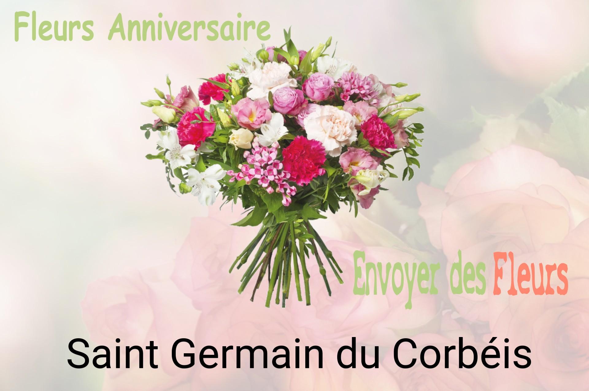 Bouquet de fleurs d’anniversaire livré à Saint-Germain-du-Corbéis